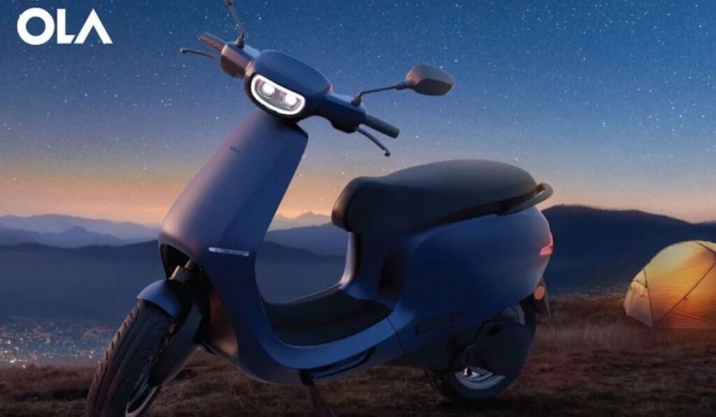 ola electric mobility share